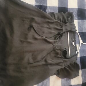 LC Lauren Conrad Black Blouse